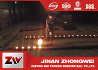 HRC 60-68 Kekerasan Steel Grinding Balls untuk Pertambangan dan Pabrik Semen Bola Milling