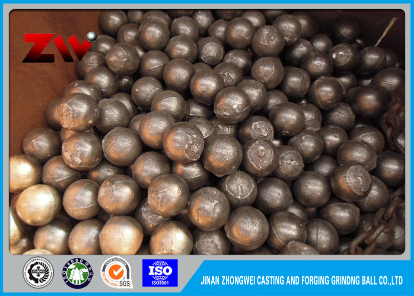 Rendah chrome Grinding Balls Untuk 25mm Mining ke 140mm, menggiling bola Media