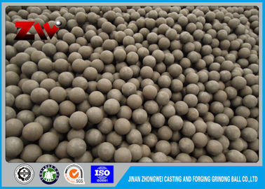 Bola media penggilingan baja tempa untuk molino de bolas (Dimensi: 12mm sampai 180mm)