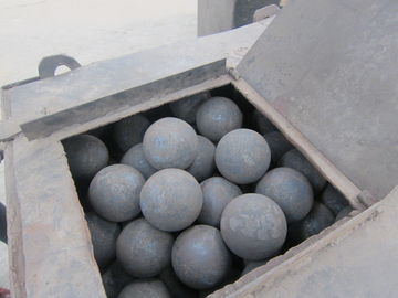 Berkualitas baik 20mm-125mm Metal Forged Grinding Media Ball Digunakan di Pertambangan