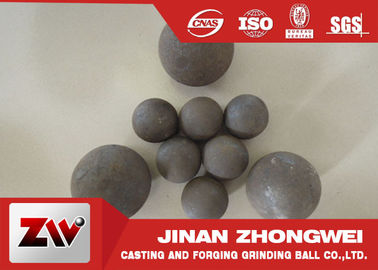 Berkualitas baik 20mm-125mm Metal Forged Grinding Media Ball Digunakan di Pertambangan