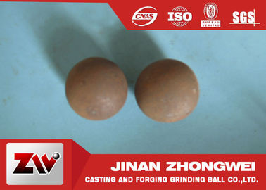 High Hardness Grinding Forged Hot Rolling Steel Grinding Ball untuk semen tambang
