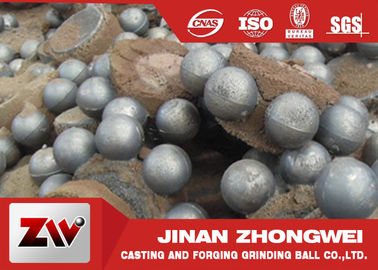 Bola besi cor 20mm-180mm dengan nilai dampak yang tinggi dan tidak dapat dipecahkan untuk masa pakai peralatan yang diperpanjang