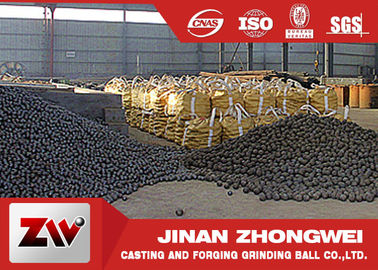 Kekerasan 20-150mmhigh Hot Rolled High Carbon Forged Steel Ball