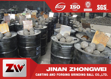 Pakai tahan Hot Rolling Ball Baja Untuk Steel Mill Dan Pabrik Semen Varietas Ukuran Dia.20mm Untuk 150mm