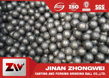 Bola penggilingan baja tempa karbon kekerasan tinggi untuk tambang ball mill semen