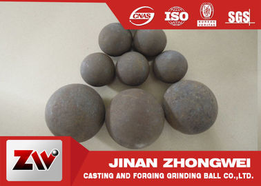 Ditempa dan cr tinggi cor grinding ball untuk ball mill digunakan di pertambangan