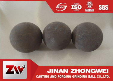 Bola penggilingan media Chrome tinggi 50mm 75 mm 120mm Bola penggilingan baja untuk Ball Mill Tambang semen
