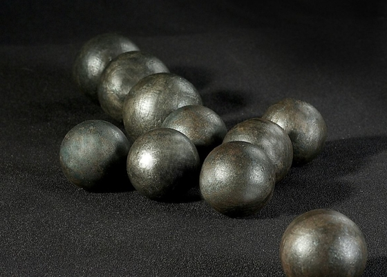 Bahan Chrome Steel Forged Mill Balls Grinding Media Untuk Rock Grinding Machine Disesuaikan
