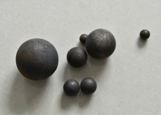 Bahan Chrome Steel Forged Mill Balls Grinding Media Untuk Rock Grinding Machine Disesuaikan