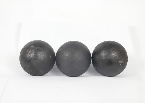 Media penggilingan bola baja cor tinggi dan rendah krom 40mm 50mm 60mm bola penggilingan besi cor tinggi Cr