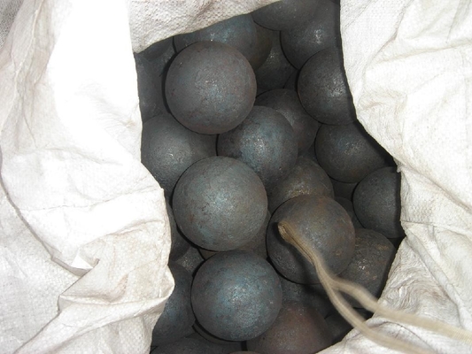 Bola media penggilingan berkualitas tinggi 30mm 50mm 100mm Bola baja gerinda yang ditempa untuk pembangkit listrik Ball Mill Semen