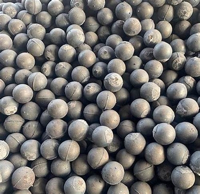 High Chrome Grinding Cast Cement Mill Grinding Media Ball Untuk Stasiun Listrik Kurang dari 0,5% Tingkat Patah