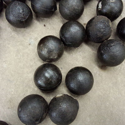 65 70 75 80mm tinggi mangan mangan menempa media gerinda baja bola besi untuk mesin ball mill