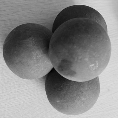 Berkualitas baik 20mm-125mm Metal Forged Grinding Media Ball Digunakan di Pertambangan