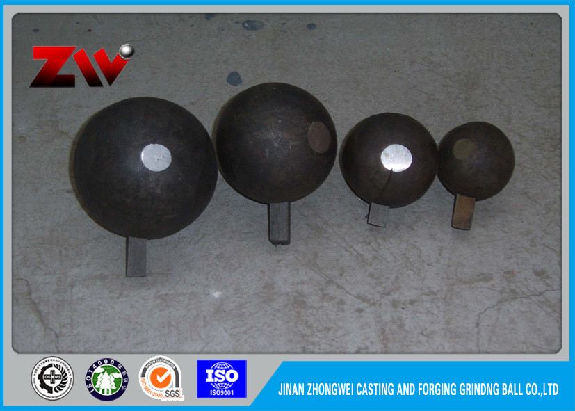 B3 bola baja Grinding Media, Grinding Balls untuk pertambangan / ball mill