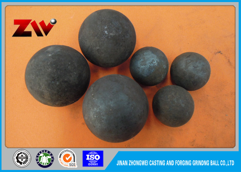 Industri Grinding Media Baja Ball Mill Balls B2 60Mn untuk Copper Mining