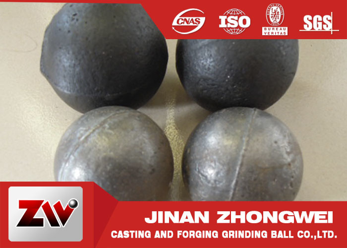 Penggunaan pabrik semen palsu dan chrome rendah cor grinding ball / baja grinding bola