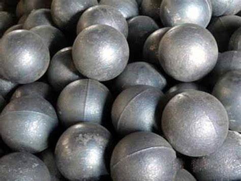 Bola besi cor 20mm-180mm dengan nilai dampak yang tinggi dan tidak dapat dipecahkan untuk masa pakai peralatan yang diperpanjang