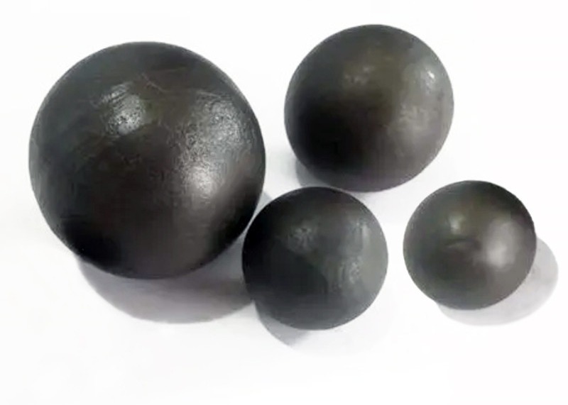 Kekerasan tinggi karbon forged baja bola gerinda 60mm 150mm bola baja gerinda forged