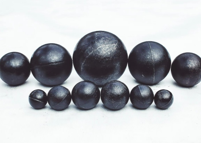High Quality 20mm 80mm 160mm Cast Iron Ball Steel Forged Ball Grinding Media Chrome Cast-iron Ball for Mills Grinding
