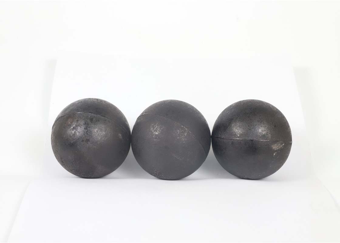 65 70 75 80mm tinggi mangan mangan menempa media gerinda baja bola besi untuk mesin ball mill