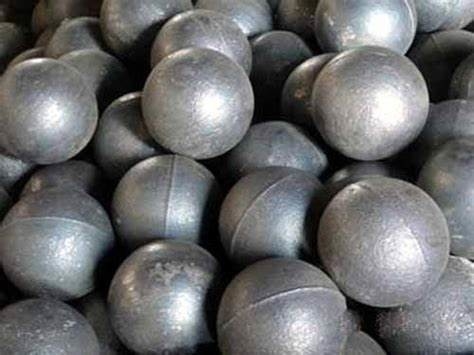 Bola besi cor 20mm-180mm dengan nilai dampak yang tinggi dan tidak dapat dipecahkan untuk masa pakai peralatan yang diperpanjang