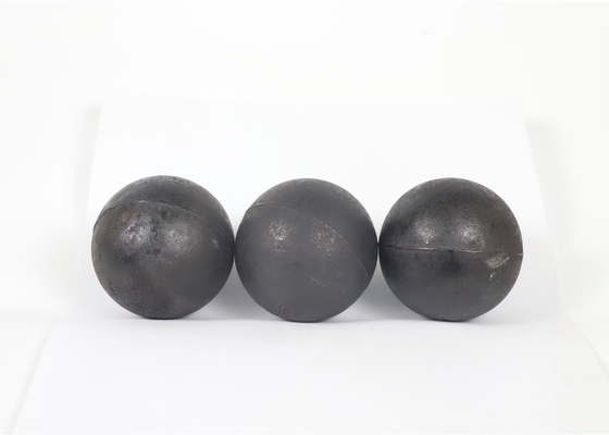 65 70 75 80mm tinggi mangan mangan menempa media gerinda baja bola besi untuk mesin ball mill