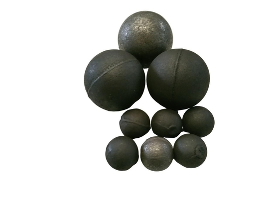 Kekerasan Tinggi 20-150mm 30mm 40mm 60mm 70mm 80mm Bola Media Gerinda Besi untuk Mesin Ball Mill