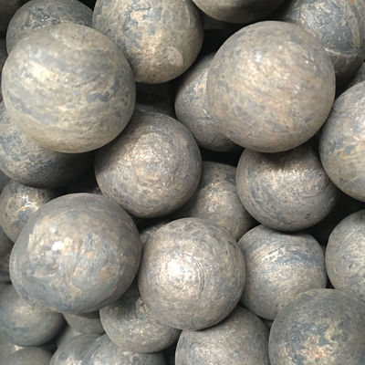 20-150mm Hot Rolling Steel Ball Kekerasan Tinggi Dalam Mesin Ball Mill